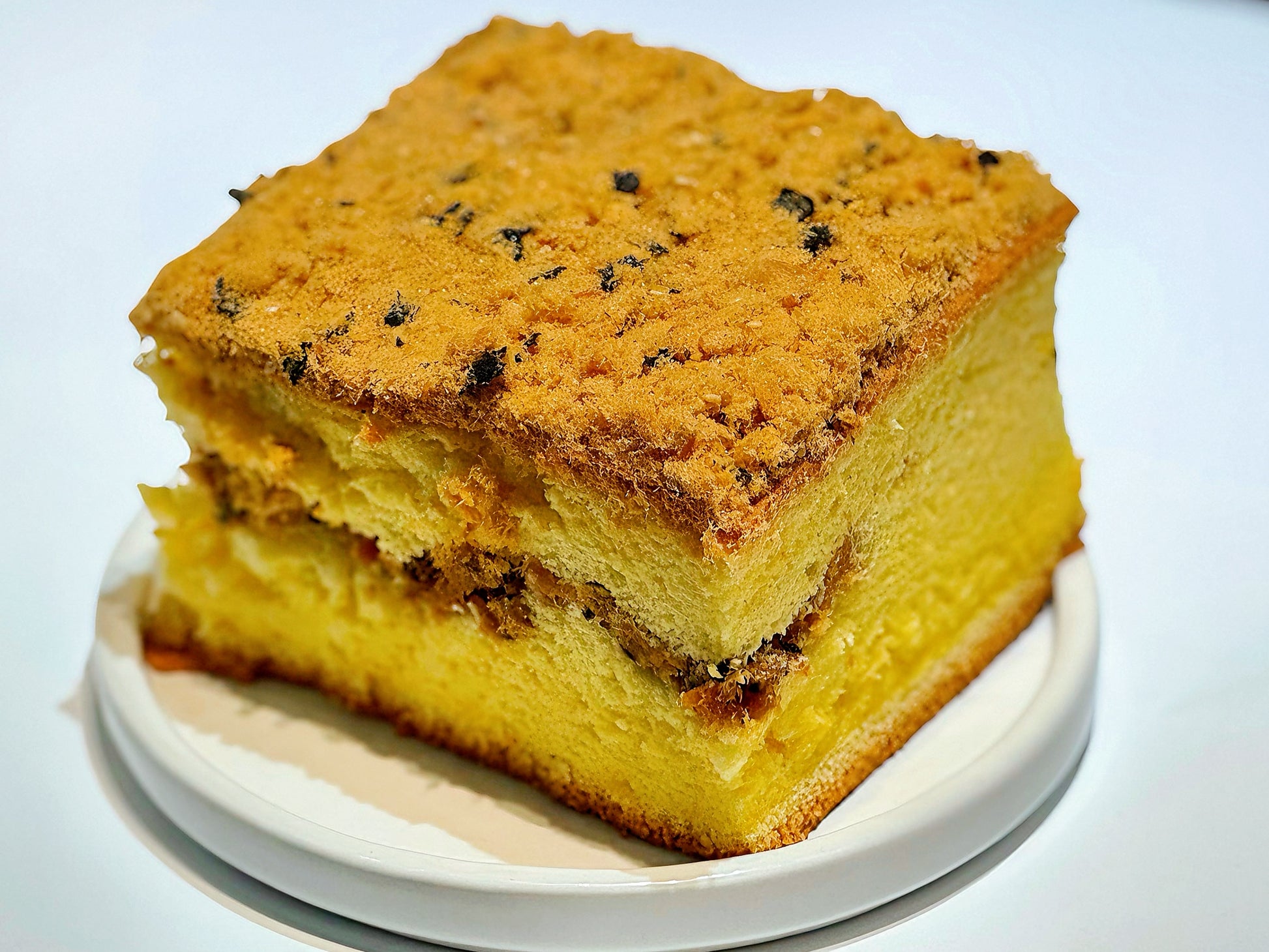 Savory Seaweed & Pork Floss Sponge Cake: Hong Kong's Umami Treat - Panda Bakery